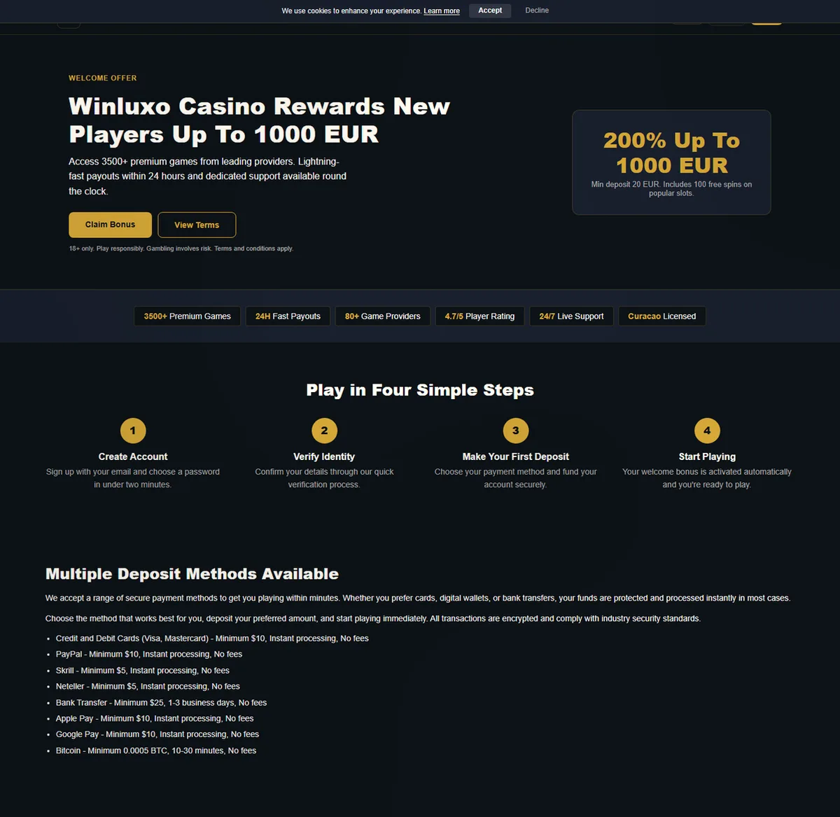 Winluxo Casino